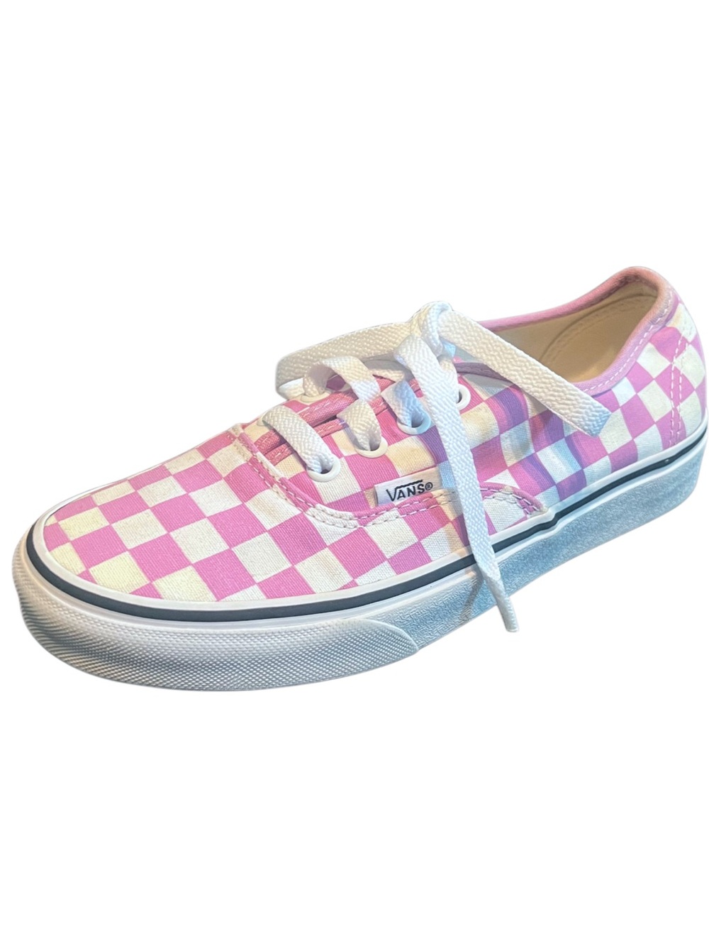 Vans Classic lavender Checkerboard Low-Top Sneaker Sz 6.5